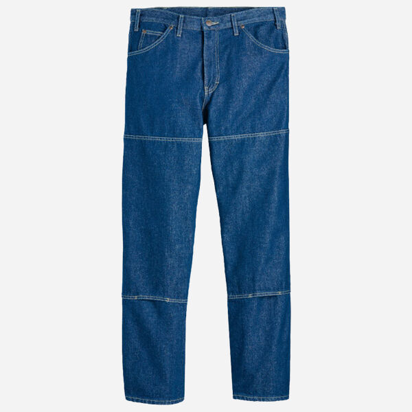 Men's Extended Sizes Industrial Double Knee Jeans Thumbnail