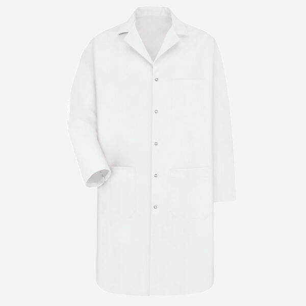 Unisex Gripper Front Lab Coat Thumbnail